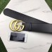 Gucci Calfskin Leather GG Belt 01 2017