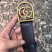 Gucci Calfskin Leather GG Belt 03 2017