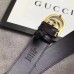 Gucci Calfskin Leather GG Belt 03 2017