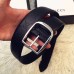 Gucci Width 38mm Signature Belt With GG Detail 474311 Black 2018