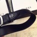 Gucci Width 38mm Signature Belt With GG Detail 474311 Black 2018