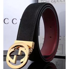 GUCCI BELT WITH INTERLOCKING G BLACK 2017