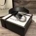 Gucci Width 3.5cm Crystal Dionysus Buckle Leather Belt Black 2017