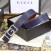 Gucci Belt 02 Blue 2017