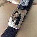 Gucci Width 3.8cm GG Canvans Square Buckle Belt 2018