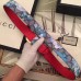 Gucci Width 3.5CM Crystal Double G Buckle Blooms Print Belt 02 2017