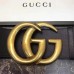 Gucci 7cm Wide Leather Belt With Double G