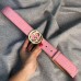 Gucci Signature belt with G buckle 370543 pink