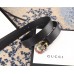 Gucci Double G Belt 35/40mm Width Black 2018