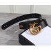 Gucci Charms Belt 38mm Black