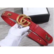 Gucci Charms Belt 38mm Red
