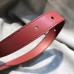 Gucci GG Width 2cm Calfskin Belt Burgundy 2018