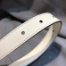 Gucci GG Width 2cm Calfskin Belt White 2018