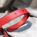 Gucci GG Width 2cm Calfskin Belt Red 2018