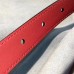 Gucci GG Width 2cm Calfskin Belt Red 2018