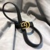 Gucci GG Width 2cm Calfskin Belt Black 2018