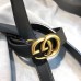 Gucci GG Width 2cm Calfskin Belt Black 2018