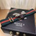 Gucci Width 4cm Green/Red Web Belt with Bee 453277