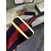 Gucci Width 4cm Blue/Red Web Belt with Bee 453277