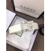 Gucci Width 3.5cm Leather Belt White with Crystals Square G Buckle