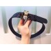 Gucci Queen Margaret Leather Belt 35mm Black 2018