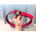 Gucci Queen Margaret Leather Belt 35mm Red 2018