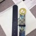 Gucci GG Blooms Belt 3.7cm Width Gold Hardware 370543 Blue