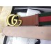 Gucci Web Belt with Double G Buckle 409416 4cm Width Gold Hardware