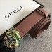 Gucci Width 3cm Leather Belt Nude Pink with Tiger Head 2018