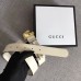 Gucci Width 3cm Leather Belt White with Tiger Head 2018