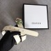 Gucci Width 3cm Leather Belt White with Tiger Head 2018