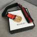 Gucci green/Red Web Elastic Belt With Torchon Double G Buckle 2018