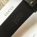 Gucci Studded Leather Belt Black With Star Buckle