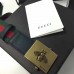Gucci Canvas Web belt with bee buckle 409437 black