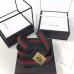 Gucci Canvas Web belt with bee buckle 409437 black