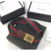 Gucci Canvas Web belt with bee buckle 409437 brown