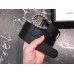 Gucci Width 3cm Leather Belt Black with White Crystal Dionysus Buckle