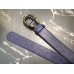 Gucci Width 3.5cm Leather Belt Navy Blue with Crystal Dionysus Buckle