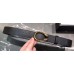 Gucci Width 3/3.5cm Leather Belt Black/Gold with Dionysus Buckle