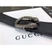 Gucci Width 3/3.5cm Leather Belt Black/Silver with Dionysus Buckle