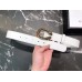 Gucci Width 3/3.5cm Leather Belt White with Dionysus Buckle