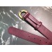 Gucci Width 3.5cm Leather Belt Burgundy with Dionysus Buckle