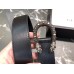 Gucci Width 3/3.5cm Leather Belt Black/Silver with Dionysus Stud Buckle