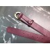 Gucci Width 3.5cm Leather Belt Burgundy with Dionysus Stud Buckle