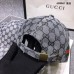 Gucci Grey Original GG Canvas Baseball Hat With Web