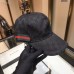 Gucci Black Original GG Canvas Baseball Hat With Web