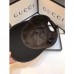 Gucci Black Embroidered Loved Baseball Hat