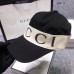 Gucci Black Baseball Hat With Gucci Headband
