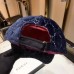 Gucci Sapphire Blue GG Velvet Baseball Hat