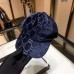 Gucci Sapphire Blue GG Velvet Baseball Hat